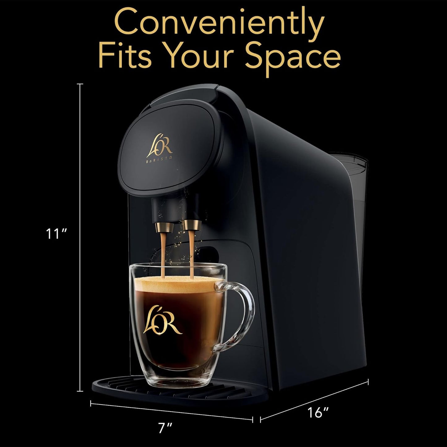 L'OR Barista System Macchina per caffè ed espresso combinata di Philips