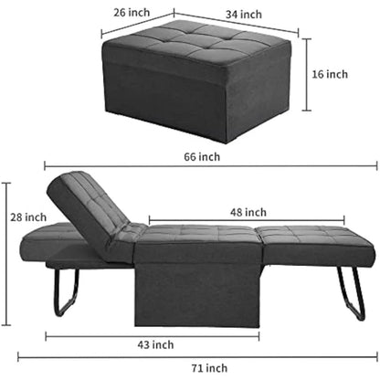 RG-Divano letto pieghevole multifunzionale 4 in 1