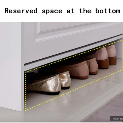 Hidden Wall-Mounted Shoe Rack: Secrets to Save Space