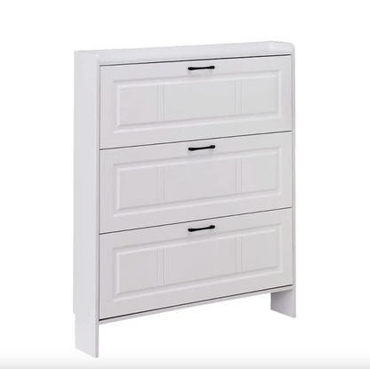Hidden Wall-Mounted Shoe Rack: Secrets to Save Space